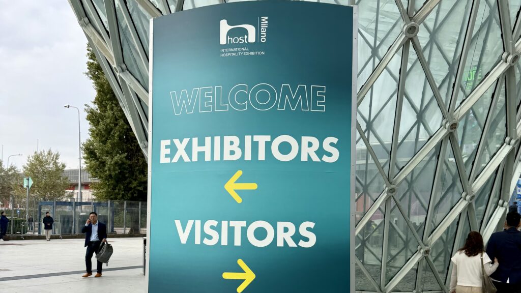 Host Milano Schild Besucher Aussteller Header Photo