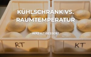 Kalte Teigführung vs. Raumtemperatur: Warum dein Pizzateig in den Kühlschrank muss
