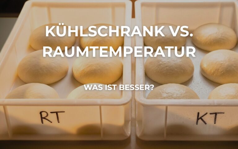 Kalte Teigführung vs. Raumtemperatur: Warum dein Pizzateig in den Kühlschrank muss