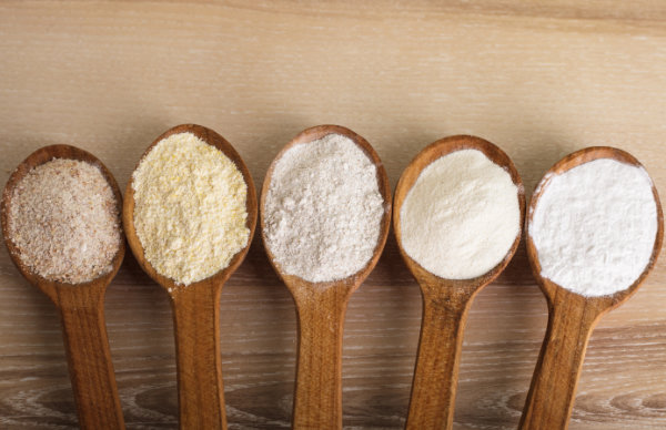 Different flours compared