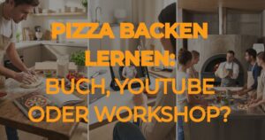 Pizza backen lernen - Hero Image 3 geteiltes Foto